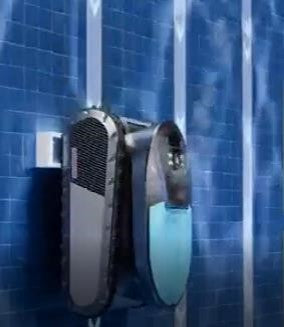 Yardforce Robotic Pool Cleaner ， Climbing wall cleaning function,Supports connection  to mobile APP and OTA upgrade function,includes retrieval Hook