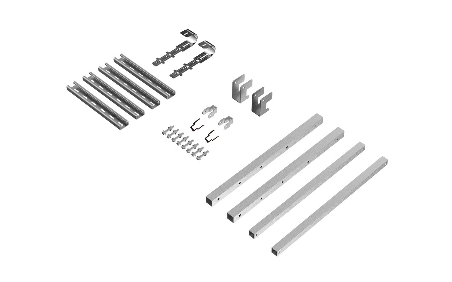 Balcony Power Station Universal Holder Solar Module
