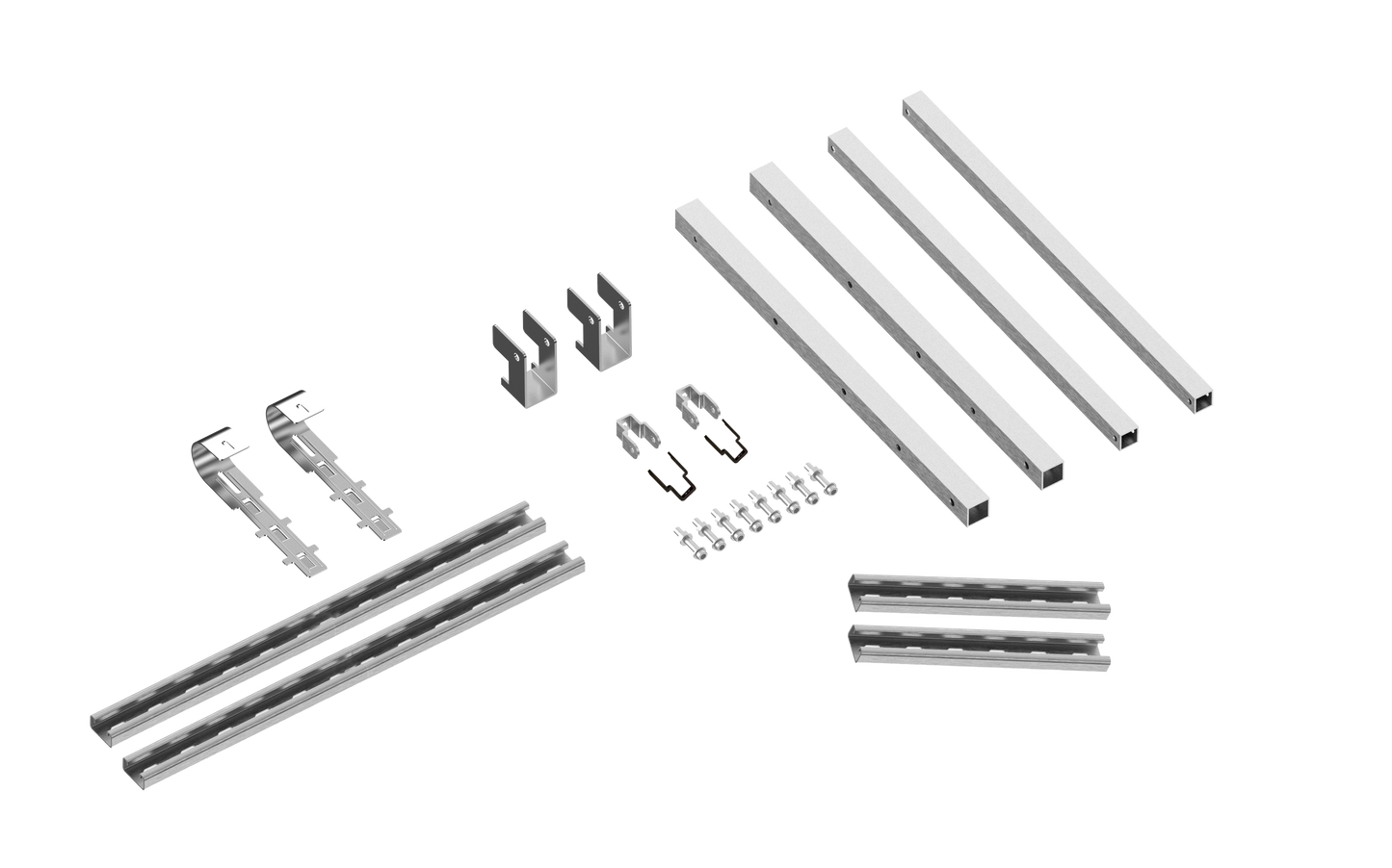 Balcony Power Station Universal Holder Solar Module