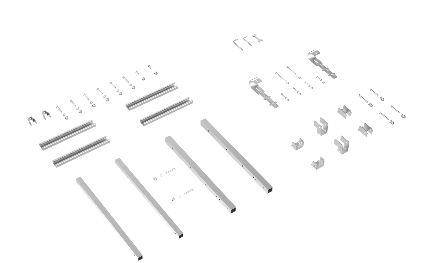 Balcony Power Station Universal Holder Solar Module