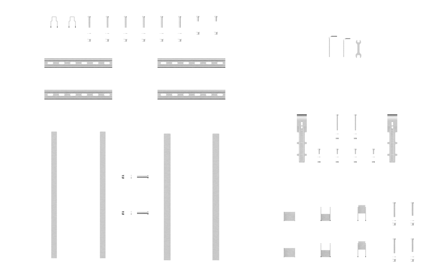 Balcony Power Station Universal Holder Solar Module