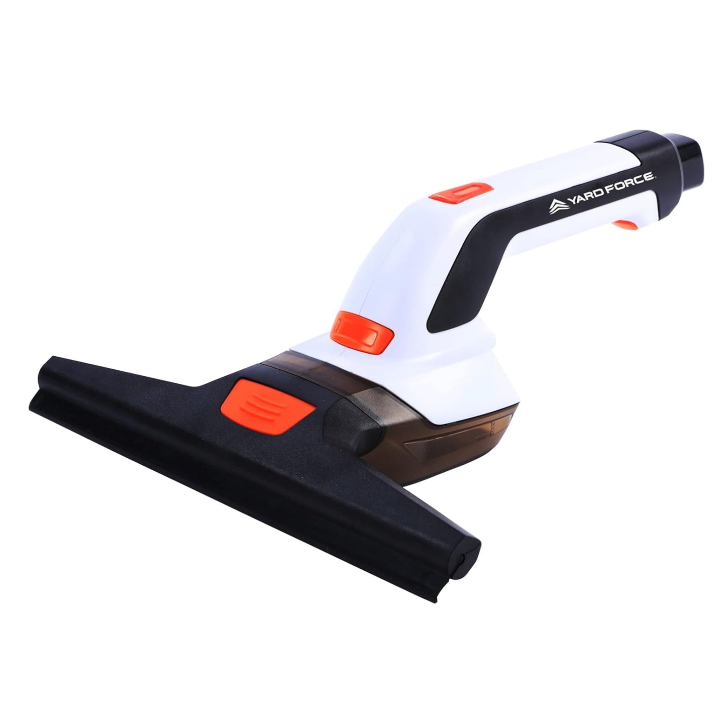 Yard Force LW V28 Cordless Window Vacuum Cleaner with 4 V / 4.0 Ah Battery, 80 ml Dirty Water Tank, 260 mm Working Width, Includes Detergent Bottle with Mop