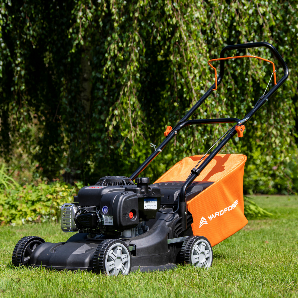 125cc 40cm Hand-Push Petrol Lawnmower Briggs & Stratton 300E Engine