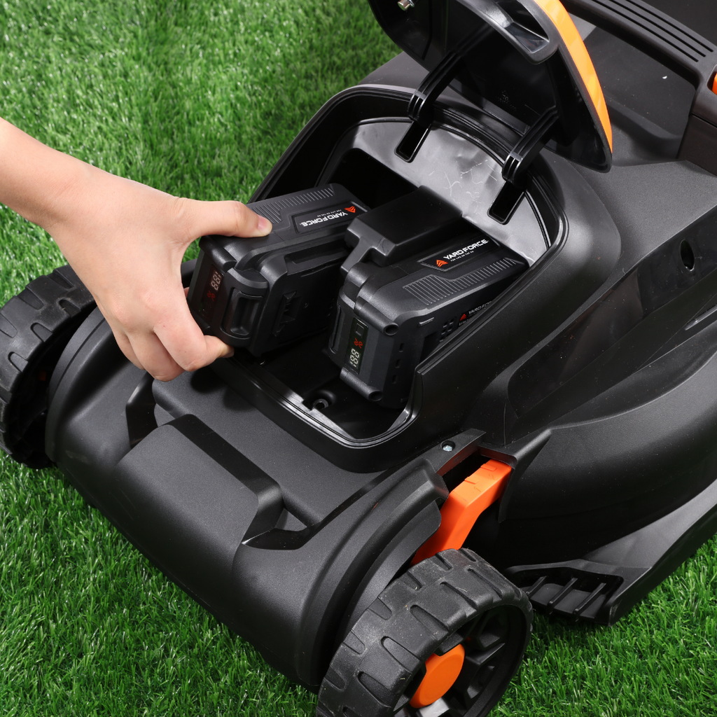 40V (2x20V) 37cm Cordless Brushless Lawnmower