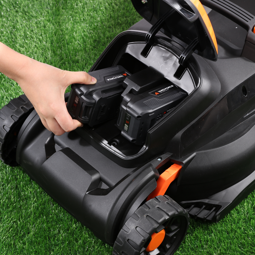 40V (2x20V) 37cm Cordless Brushless Lawnmower