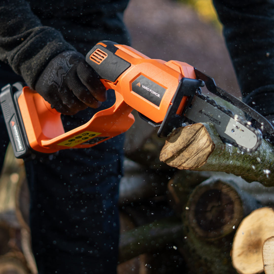 20V Cordless 12cm Mini Chainsaw