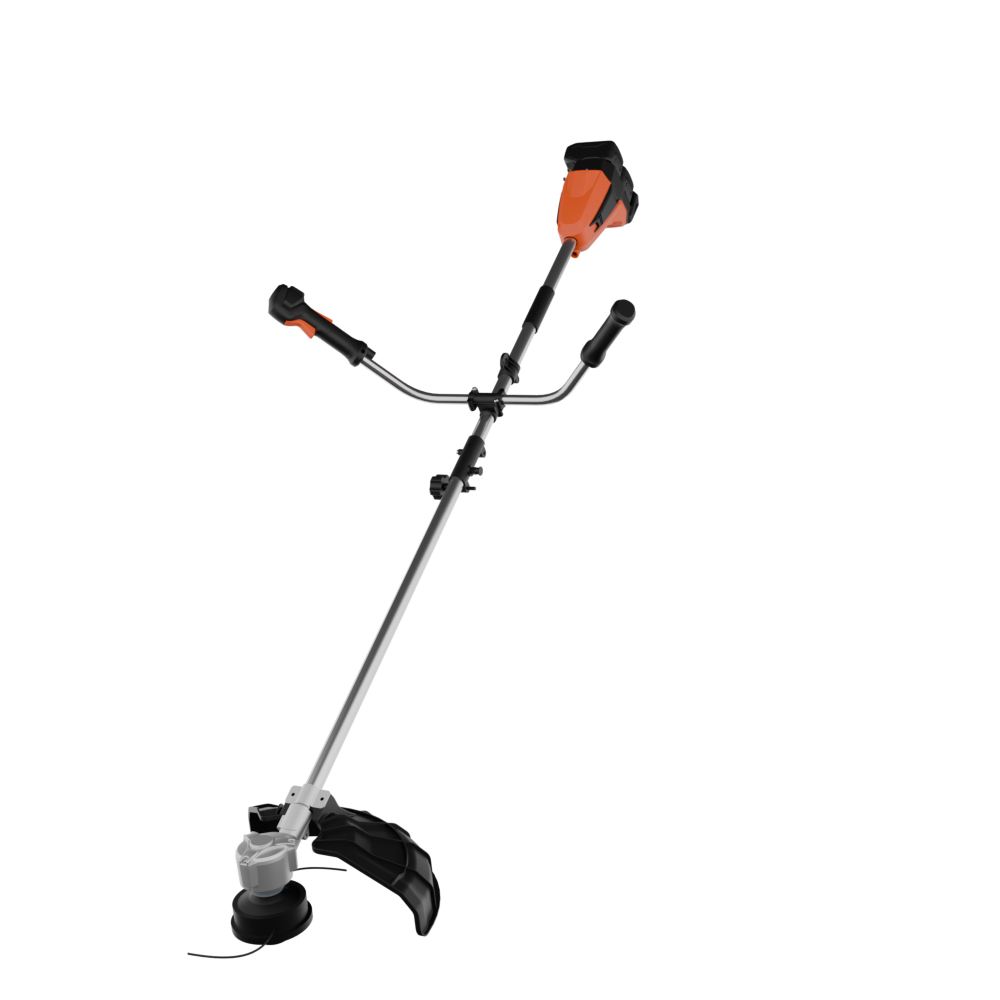 40V (2x20V) Cordless Brushless 2-in-1 Brush Cutter and Grass Trimmer