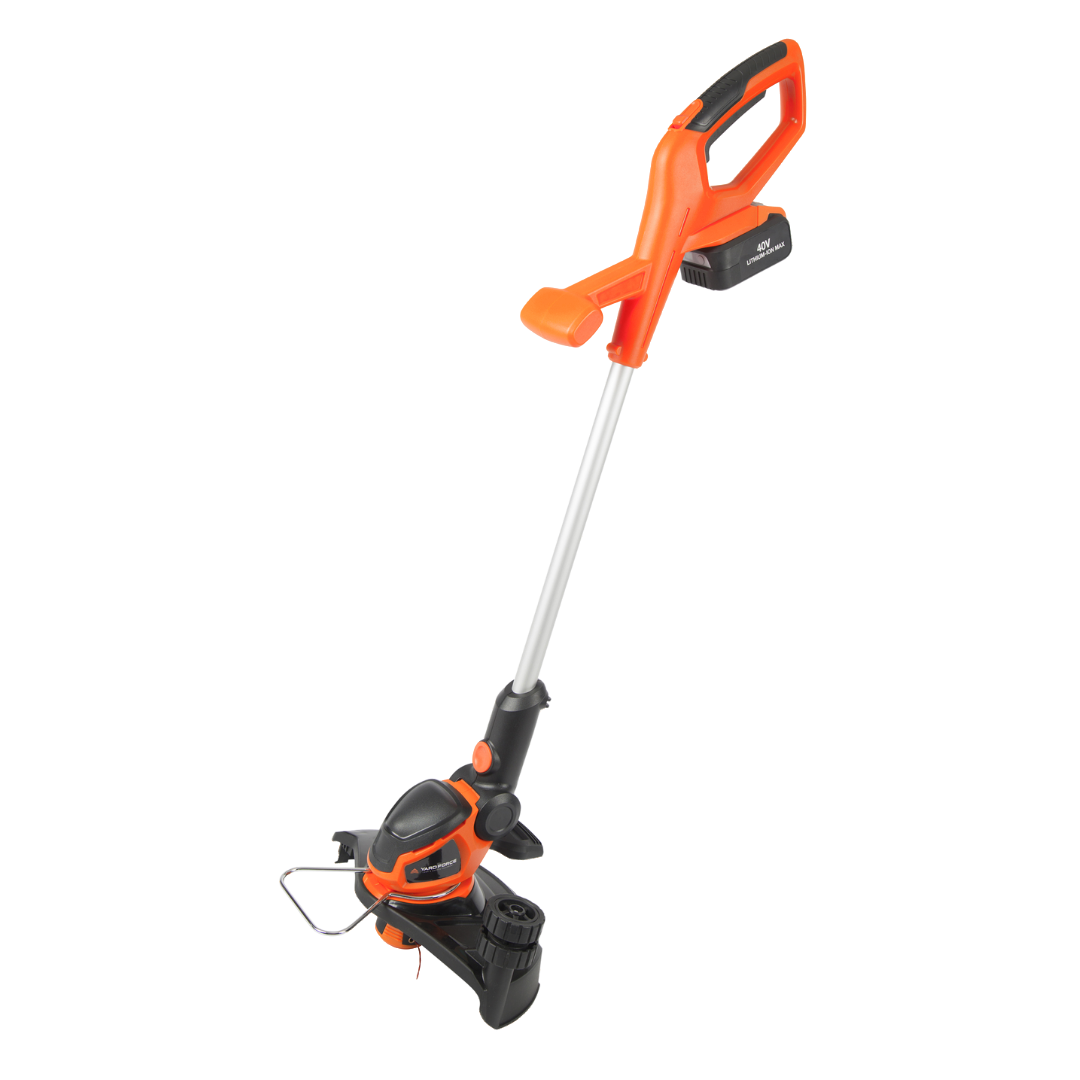 40V 32cm Brushless Cordless Lawnmower & Trimmer Lawn Care Twin Pack