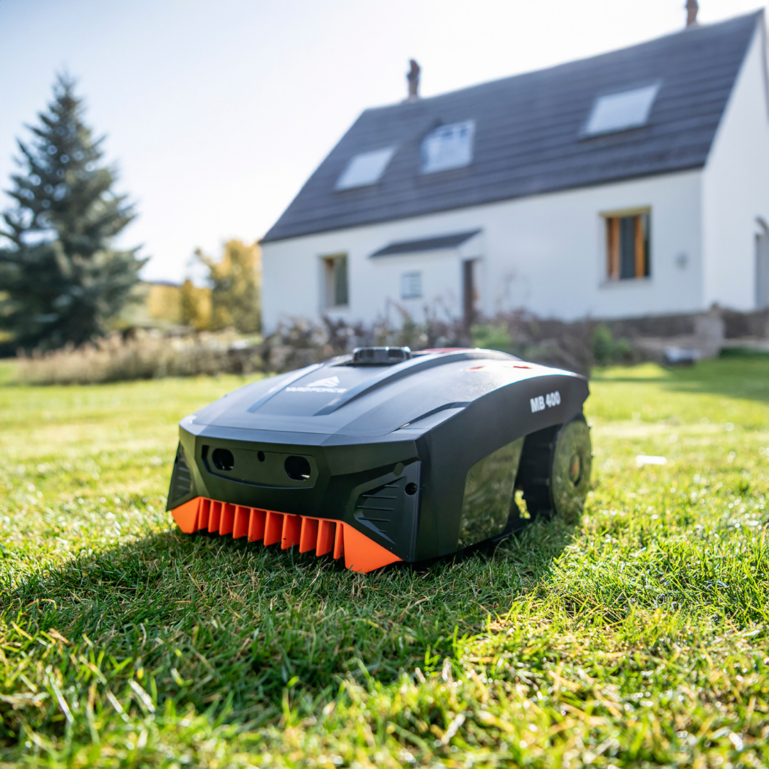 MB400 App Controlled Robotic Lawnmower | Small Gardens up to 400m²