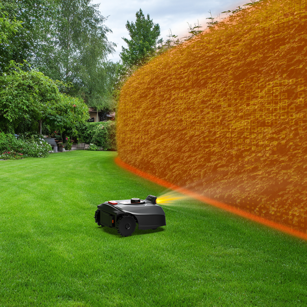 i600 iVISION Drop & Go Boundary-Free Robotic Lawnmower | Medium Gardens up to 600m²