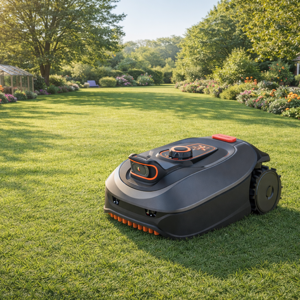 i600 iVISION Drop & Go Boundary-Free Robotic Lawnmower | Medium Gardens up to 600m²