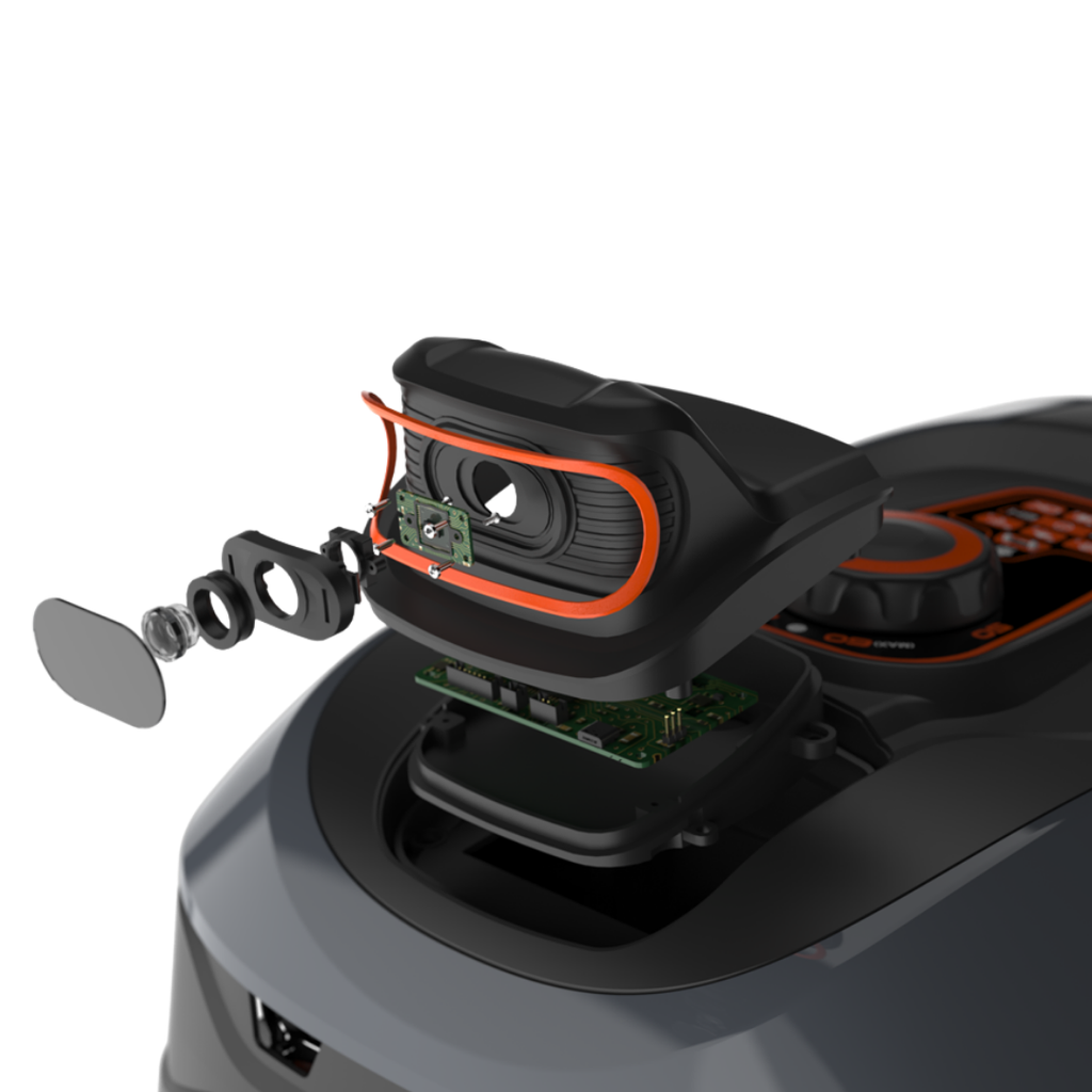 i600 iVISION Drop & Go Boundary-Free Robotic Lawnmower | Medium Gardens up to 600m²