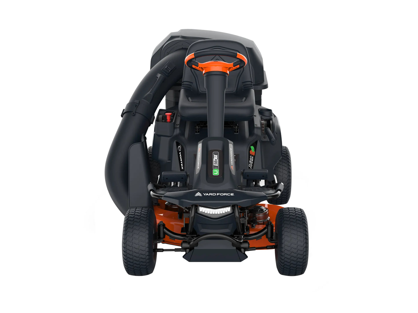 Yard Force ProRider E559 56V Battery Powered Riding Mower, 38" (96cm) Cutting Width, Lithium-ion, up to