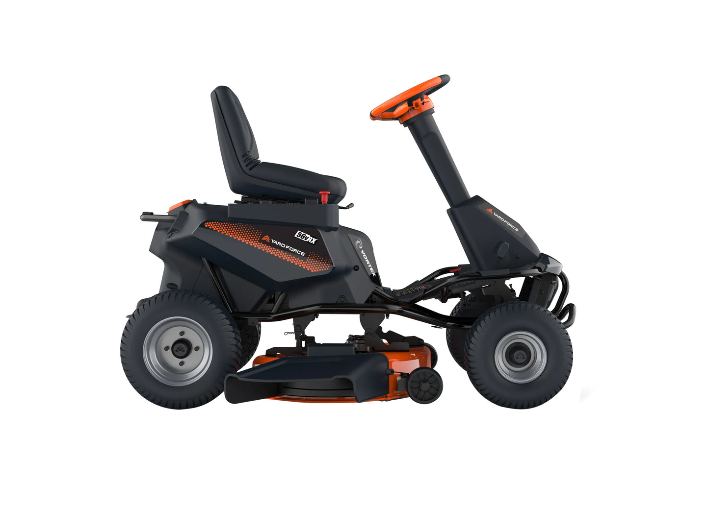Yard Force ProRider E559 56V Battery Powered Riding Mower, 38" (96cm) Cutting Width, Lithium-ion, up to
