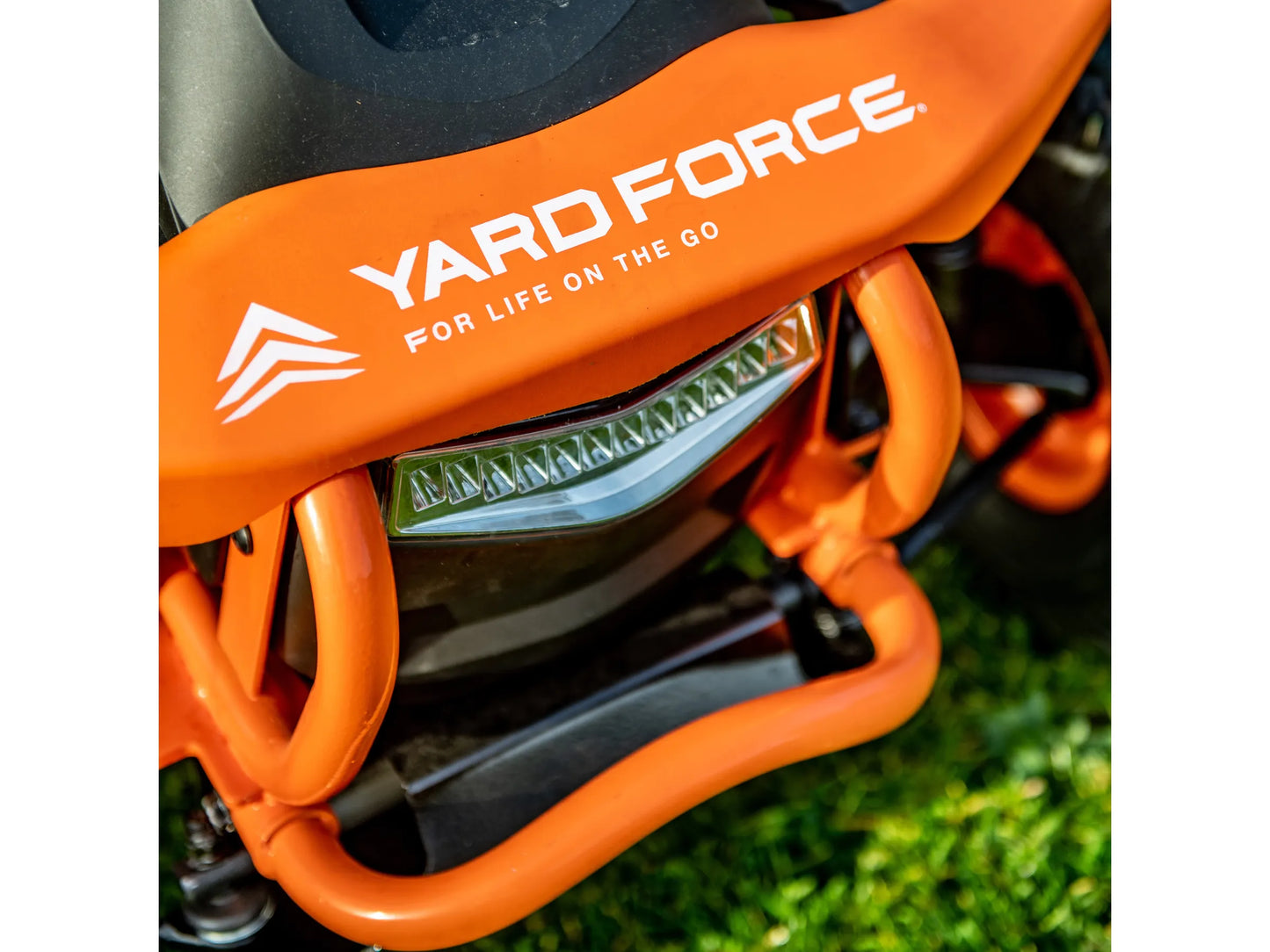 Yard Force ProRider E559 56V Battery Powered Riding Mower, 38" (96cm) Cutting Width, Lithium-ion, up to