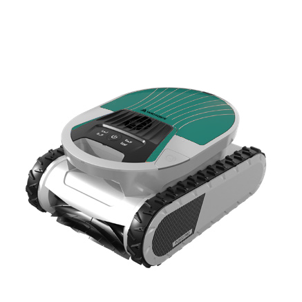 Yardforce Robotic Pool Cleaner ， Climbing wall cleaning function,Supports connection  to mobile APP and OTA upgrade function,includes retrieval Hook